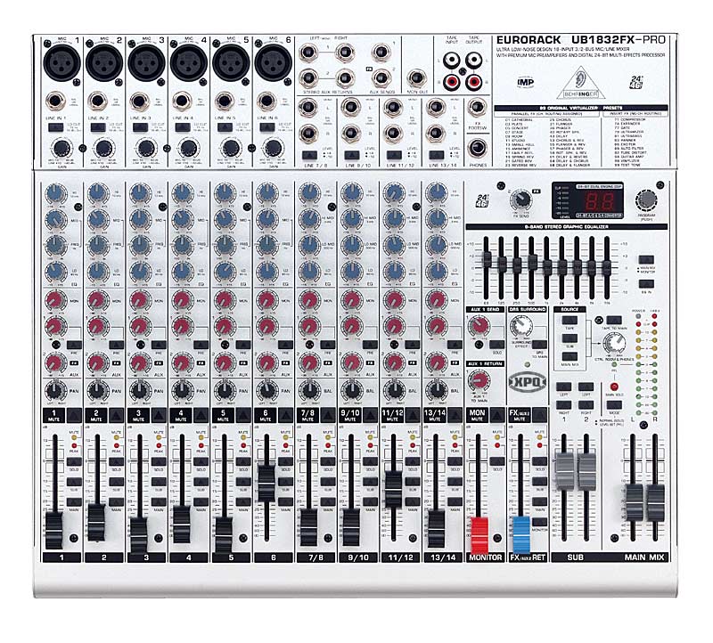 table de mixage